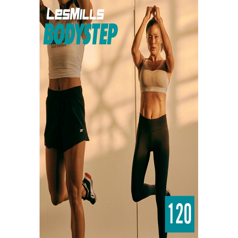 [Hot Sale]LesMills Routines BODY STEP 120 New Release BS120 DVD, CD & Notes